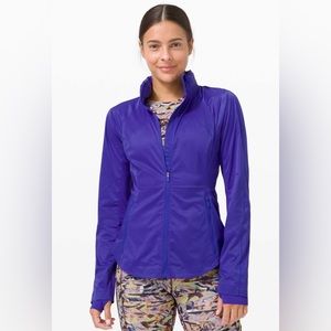 Lululemon Goal Smasher Jacket Size 6 Run Sea Wheeze